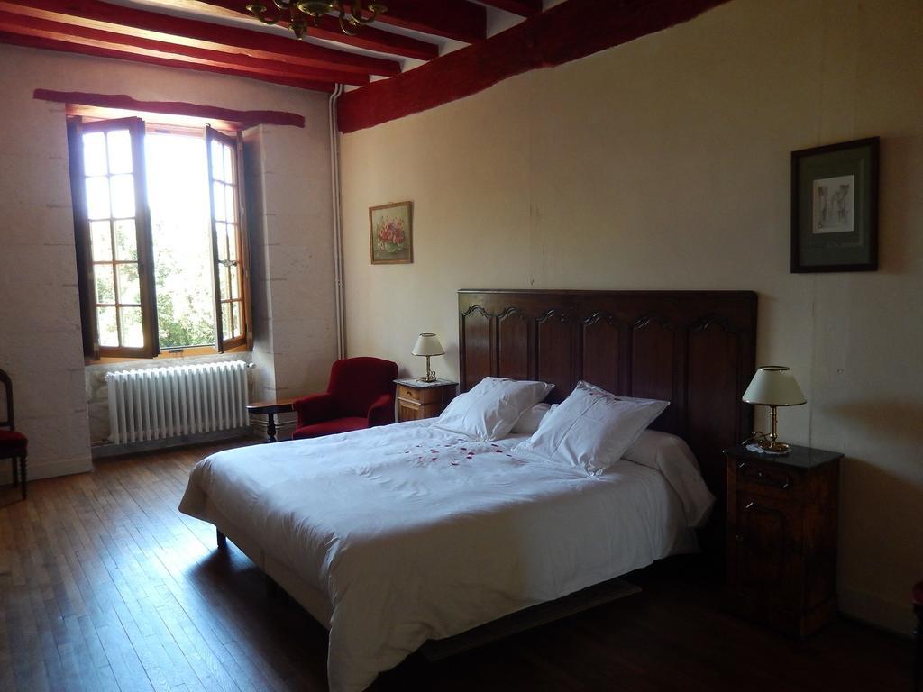 Chateau De La Noblaye Bed & Breakfast Lemere Rom bilde